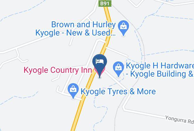 Kyogle - Kyogle Country Inn Maps