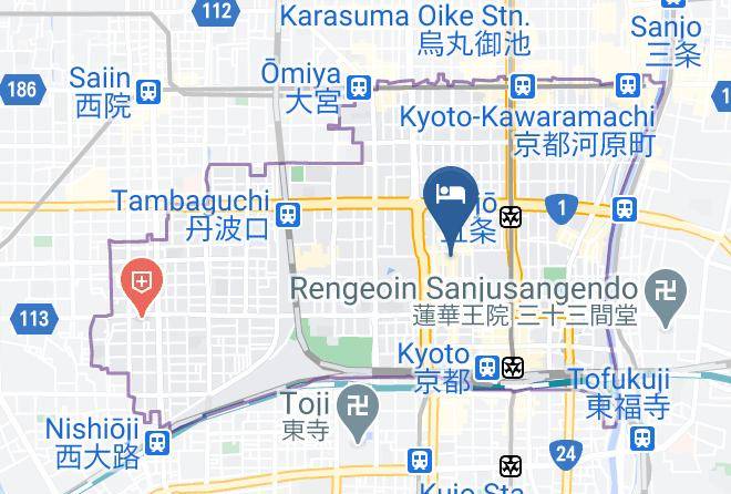 Kyoto City Shimogyo Ward - Kyoto Okara Maps