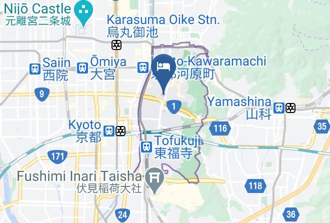 Kyoto Tenseian Map