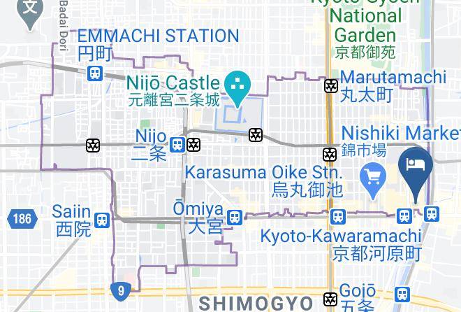 Kyotokiyamachi Map