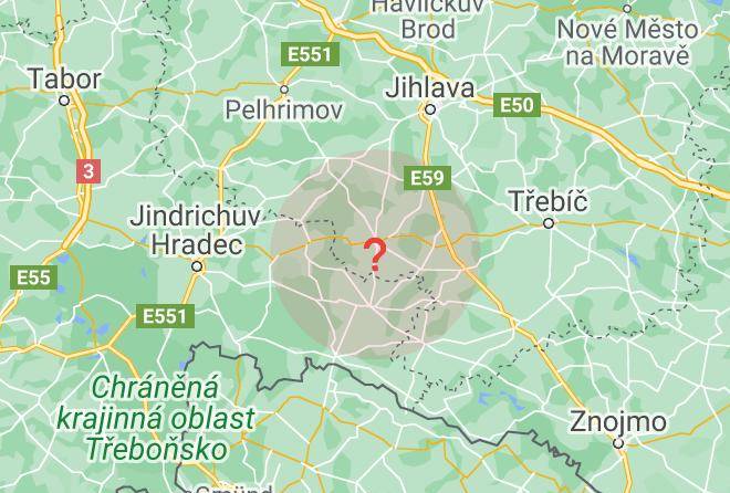Jihlava - Kypruv Mlyn Maps