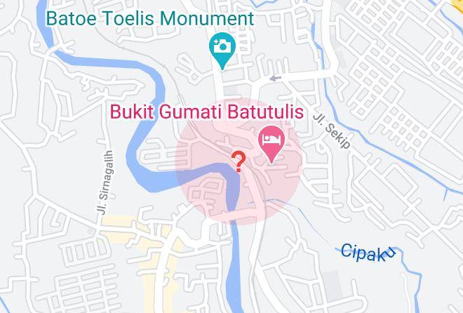 Kyriad Bukit Gumati Bogor Hotel Map