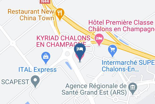 Marne - Kyriad Chalons En Champagne Saint Martin Maps