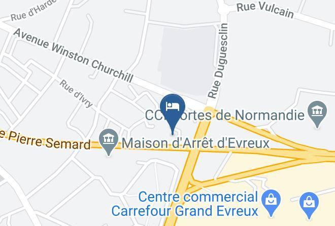 Eure - Kyriad Direct Evreux Maps