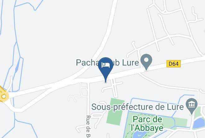 Haute Saone - Kyriad Direct Lure Maps