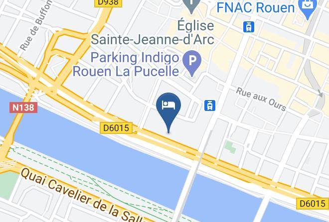 Seine Maritime - Kyriad Direct Rouen Centre Gare Maps