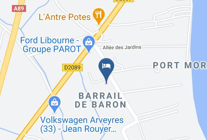 Gironde - Hotel Kyriad Libourne Saint Emilion Maps