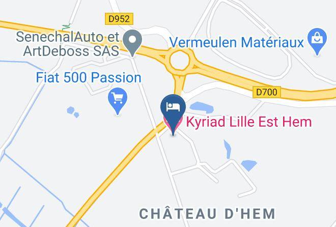 Nord - Kyriad Lille Est Hem Maps