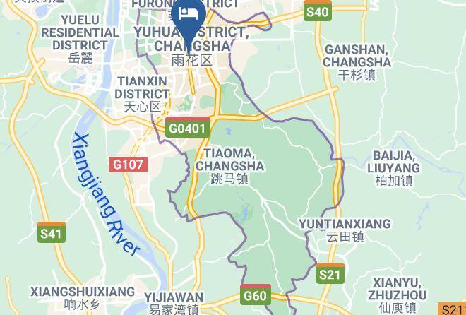 Changsha - Kyriad Marvelous Hotel Maps
