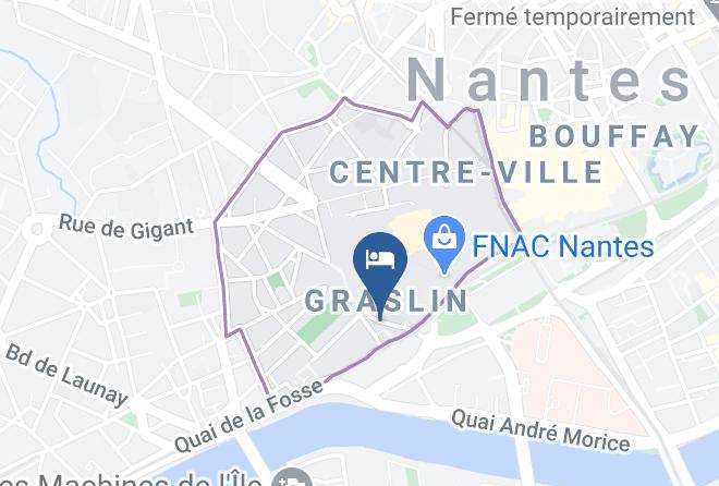 Loire Atlantique - Kyriad Nantes Centre Graslin Maps
