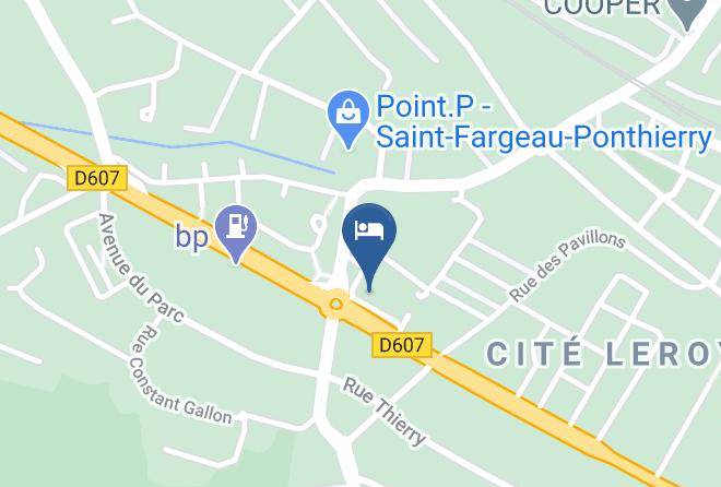 Seine Et Marne - Kyriad Saint Fargeau Ponthierry Apollonia Maps