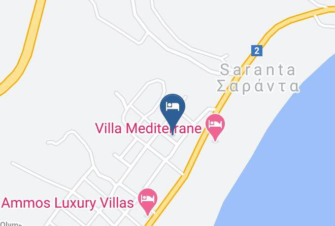 Kavalla - Villa Kyriaki Maps