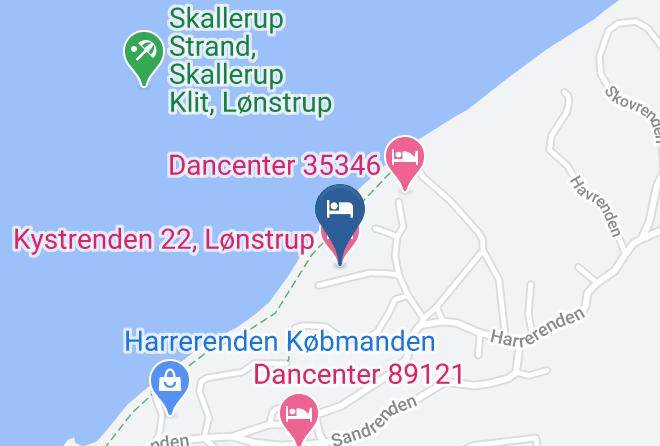 Hjorring - Kystrenden 22 Lonstrup Maps