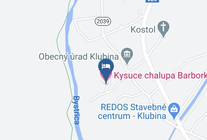 Cadca - Kysuce Chalupa Barborka Maps