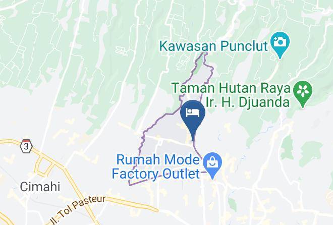 Bandung - Kytos Hotel Maps