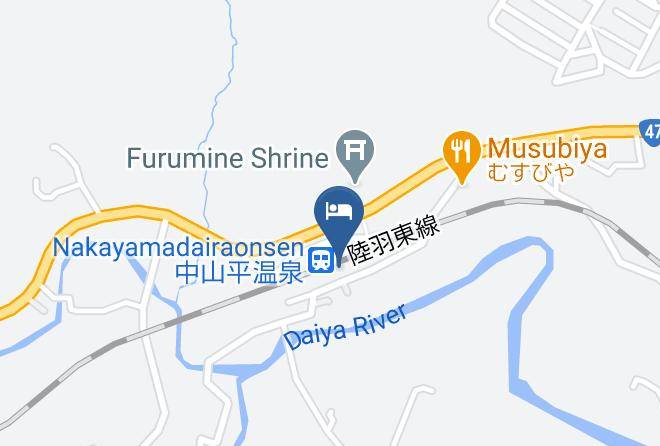 Osaki City - Kyuden Inn Maps