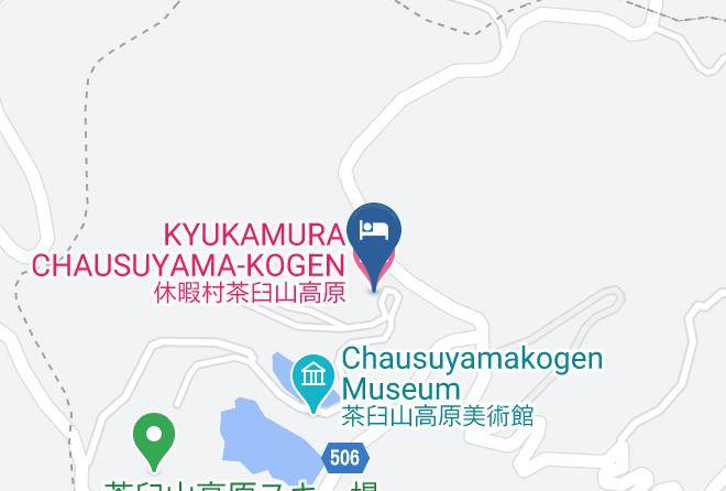 Toyone Vil Kitashitara District - Kyukamura Chausuyama Kogen Maps