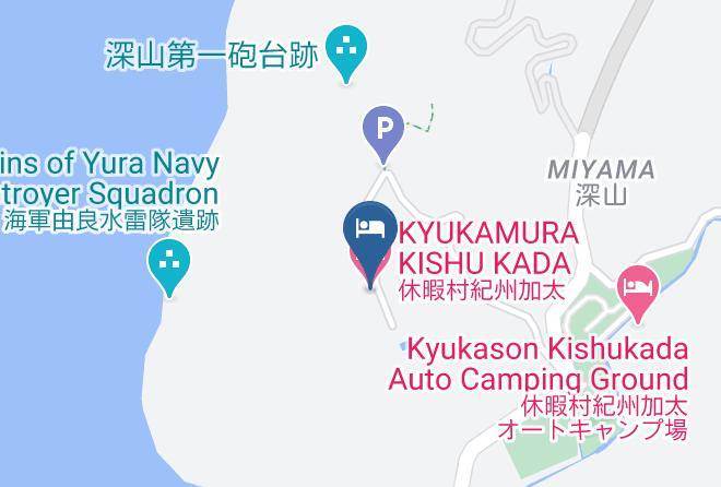 Wakayama City - Kyukamura Kishu Kada Maps
