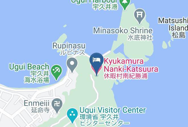 Nachikatsuura Townhigashimuro District - Kyukamura Nanki Katsuura Maps