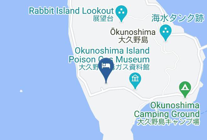 Takehara City - Kyukamura Ohkunoshima Maps
