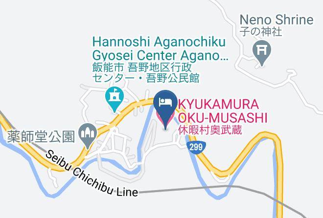 Hanno City - Kyukamura Oku Musashi Maps