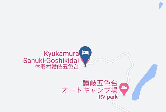Sakaide City - Kyukamura Sanuki Goshikidai Maps