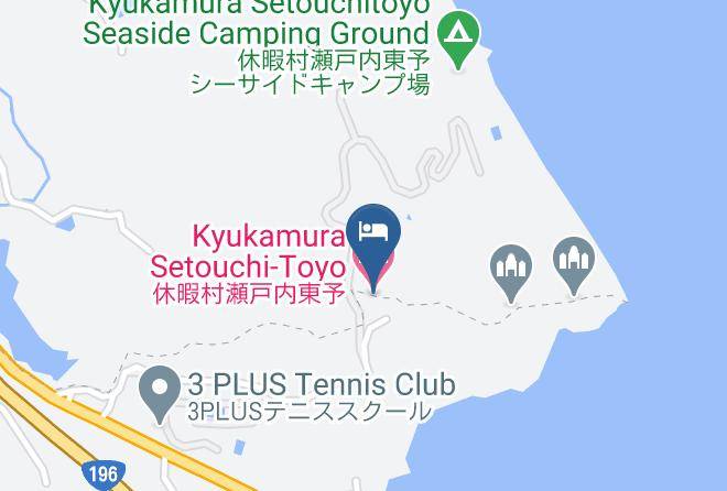 Saijo City - Kyukamura Setouchi Toyo Maps