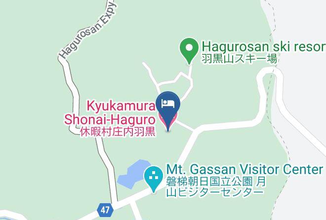 Tsuruoka City - Kyukamura Shonai Haguro Maps