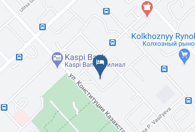 Petropavlovsk - Kyzyl Zhar Hotel Maps