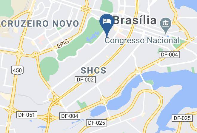 Brasilia - Kza Cama&cafe Maps