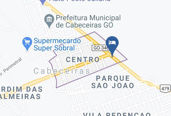 Cabeceiras - Kzar Hotel Maps