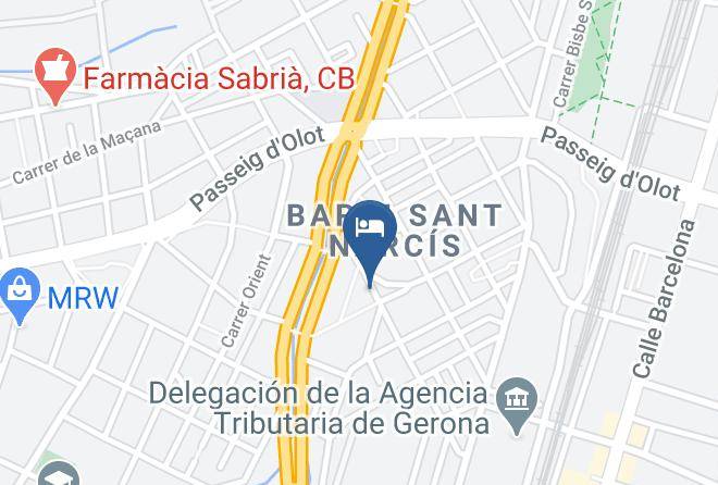Girona - La19 Allotjament Maps