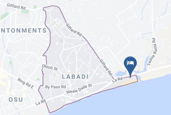 Accra - Labadi Beach Hotel Maps