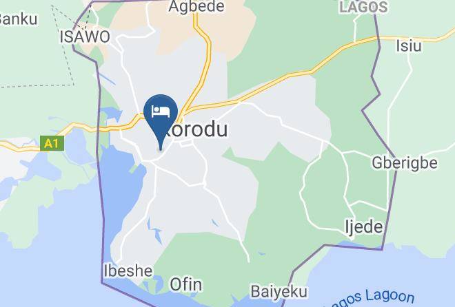 Ikorodu - Labi Oasis Hotel Maps