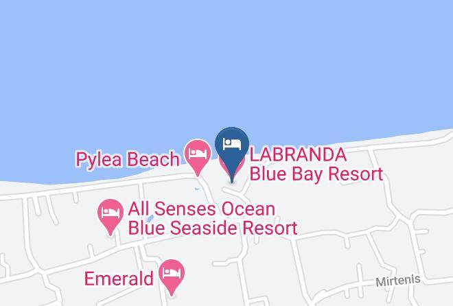 Dodecanese - Labranda Blue Bay Resort Maps