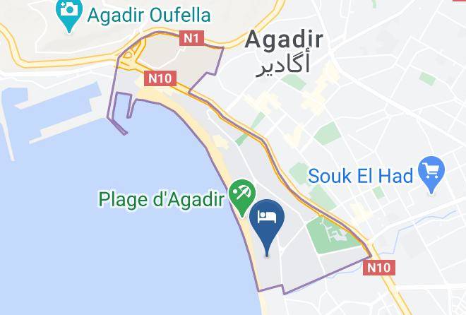 Agadir - Labranda Les Dunes Dor Maps