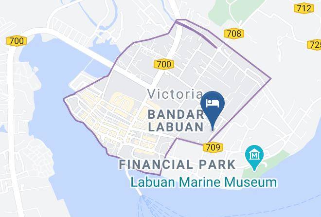 Labuan - Labuan Fortune Hotel Maps