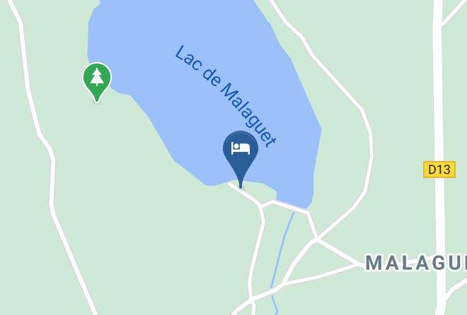 Haute Loire - Lac De Malaguet Maps