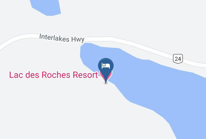 Cariboo - Lac Des Roches Resort Maps