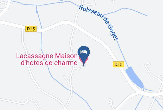 Gers - Lacassagne Maison D'hotes De Charme Maps