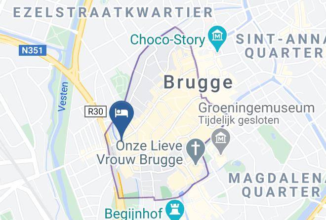 West Flanders - Lace Hotel Maps