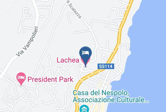 Catania - Lachea Hotel Maps