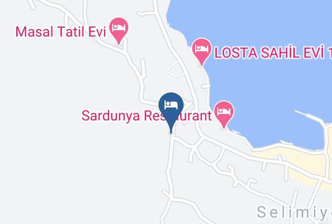 Mugla - Lacivert Boutique Hotel Maps