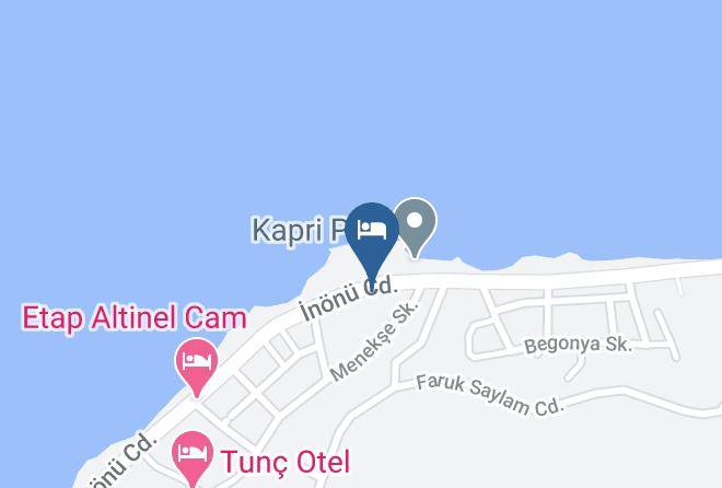 Ayvalik - Lacivert Otel Maps