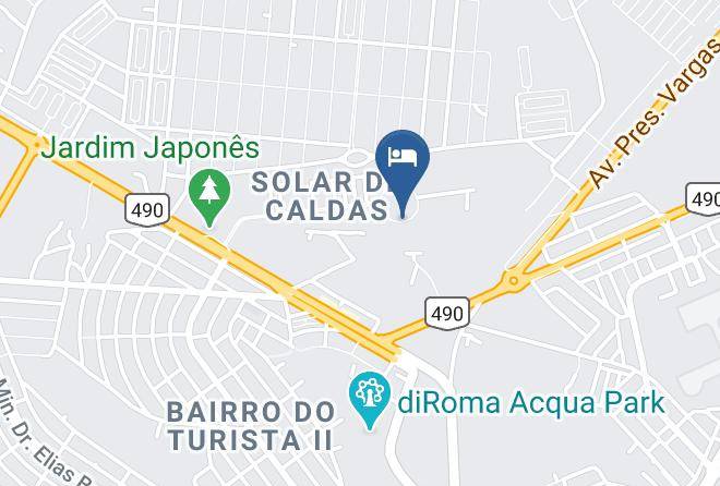 Caldas Novas - Lacqua Di Roma Maps