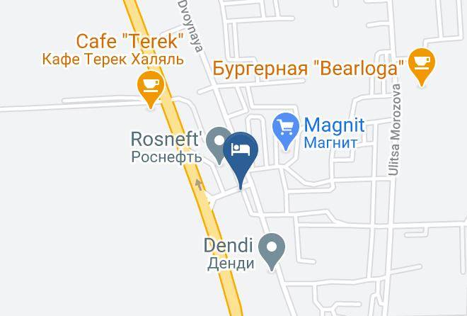 Kavkazsky District - Lada Hotel Maps