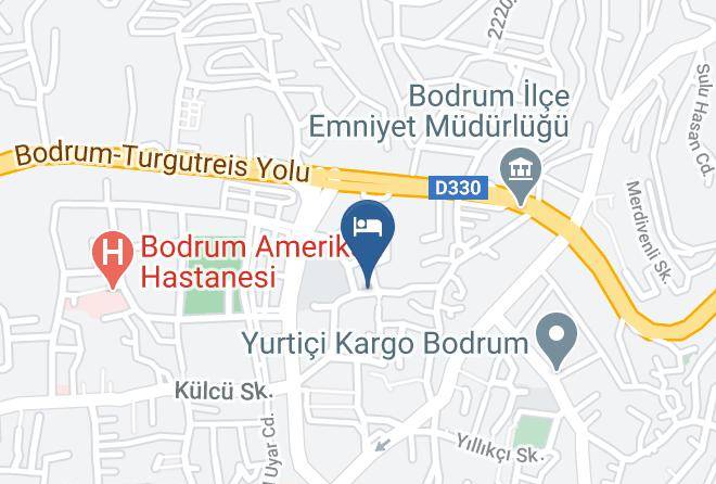Bodrum - Laden Hotel Bodrum Maps
