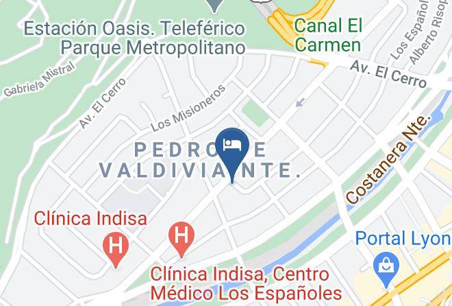 Santiago - Ladera Hotel Maps