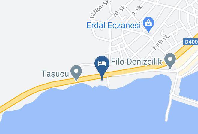 Silifke - Lades Hotel Maps