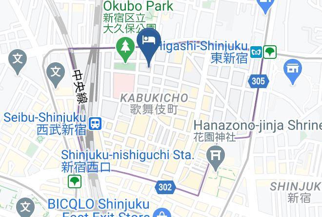 Shinjuku Ward - Ladies 510 Maps
